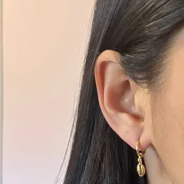 Brinco Argolinha Hook Concha