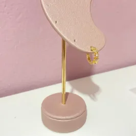 Brinco Argolinha Estrelas