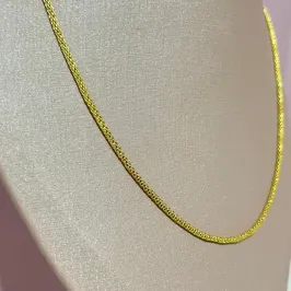 Choker Malha Redonda Vazada
