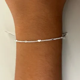 Pulseira Coração Amassado