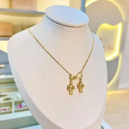 Colar Infinito Mãe 2 Filhas