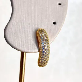 Brinco EarHook Cravejado