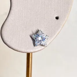 Brinco Estrelinha Cravejada