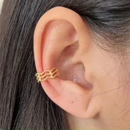 Piercing Fake Triplo ZigZag