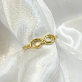 Anel Infinito Duplo