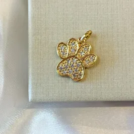 Pingente Pata Cravejada