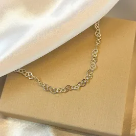 Pulseira Corações Entrelaçados