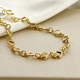 Pulseira Infantil Corações