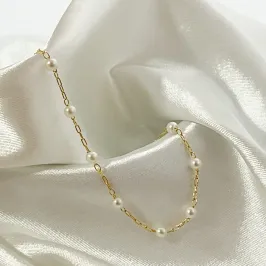 Pulseira Infantil Pérola