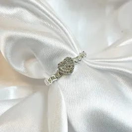 Anel Coração Aro Trabalhado