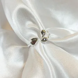 Anel Três Gotas Lisas