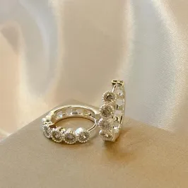 Argolinha Zircônia Redonda