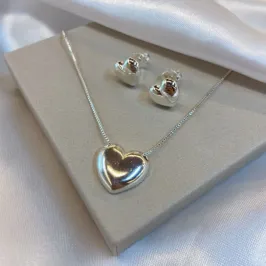 Conjunto Coração Liso