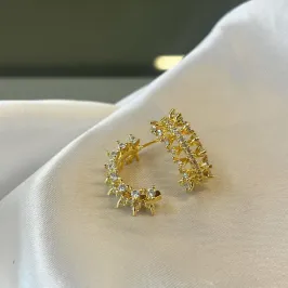 Argolinha Zircônia Detalhe no Centro
