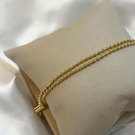 Pulseira Bolinhas Dupla