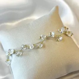 Pulseira Cristais Pendurados
