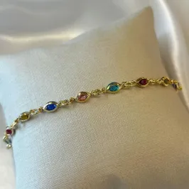 Pulseira Infantil Colorida