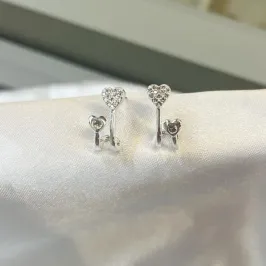 Brinco Dois Corações