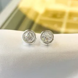 Brinco Ponto de Luz com Borda
