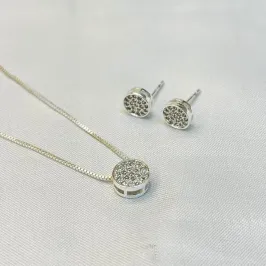 Conjunto Chuverinho Cravejado