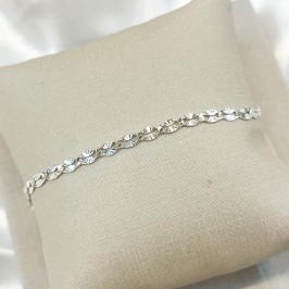Pulseira Elo Achatado