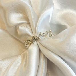 Anel Navetes com Zircônias Redondas