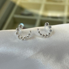 Brinco Volta Pontinhos Zircônia