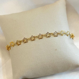 Pulseira Estrelas Vazadas