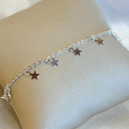 Pulseira Estrelas Penduradas