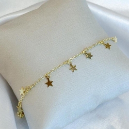 Pulseira Estrelas Penduradas
