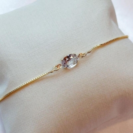 Pulseira Oval Zircônia