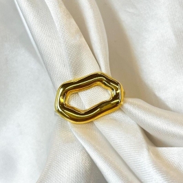 Anel Organico Vazado