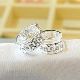 Brinco Argola Cravejada