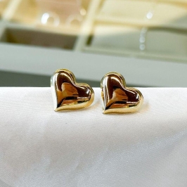 Brinco Coração Liso