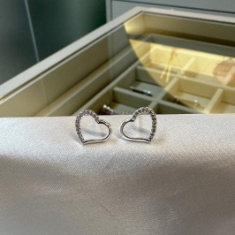 Brinco Coração Vazado