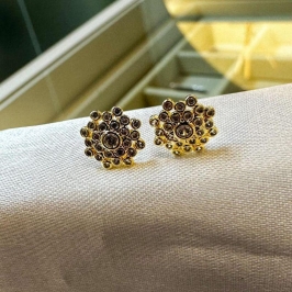 Brinco Flor Zircônias