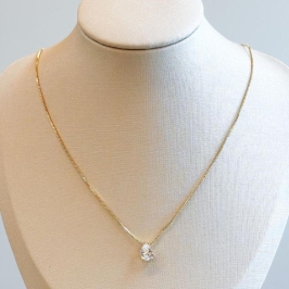 Colar Gota Zircônia