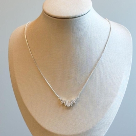 Colar Gotas Zircônia