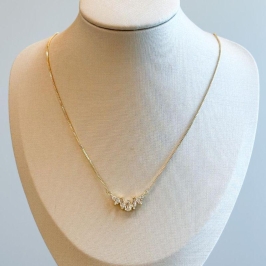 Colar Gotas Zircônia