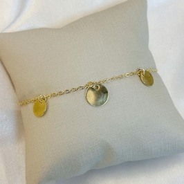 Pulseira Três Plaquinhas