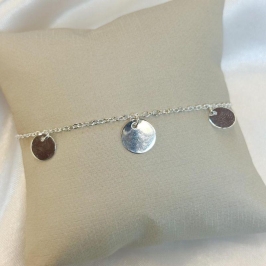 Pulseira Três Plaquinhas