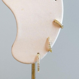 Trio Argolinha Cravejada