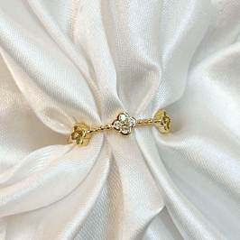 Anel Van Cleef Cravejado