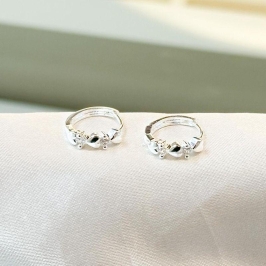 Brinco Argolinha Coração Lisa e Zircônia