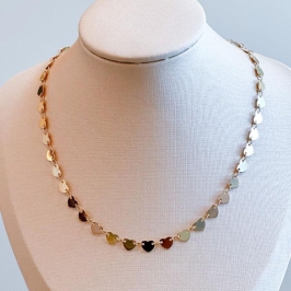 Choker Coração Plaquinha