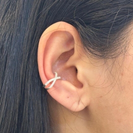 Piercing Fake X Cravejado