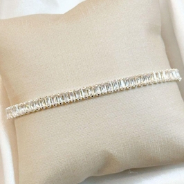 Pulseira Riviera Baguete