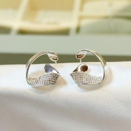 Brinco Orgânico Cravejado