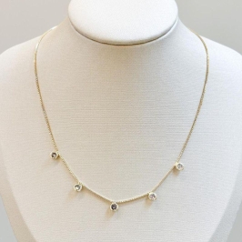 Colar Veneziana Pontos de Luz