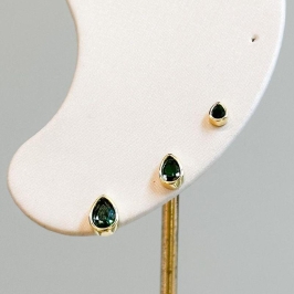 Trio Gota Verde Escuro